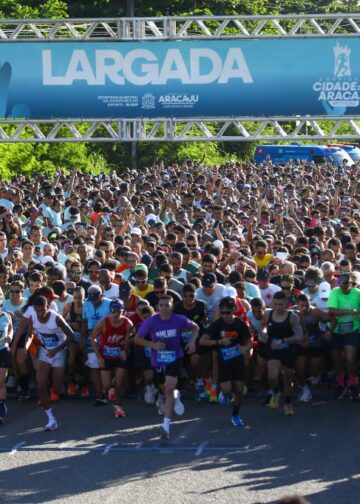 Corrida Cidade de Aracaju reúne 12 mil atletas e altera trânsito neste sábado