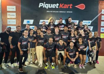 Evento de kart reúne profissionais de comunicação e marketing em Aracaju
