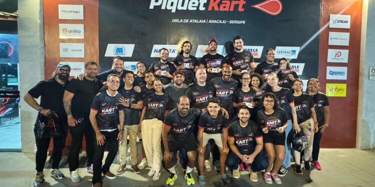 Evento de kart reúne profissionais de comunicação e marketing em Aracaju