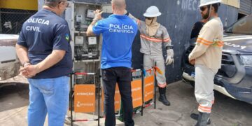 Operação identifica furto de energia e leva três comerciantes à delegacia em Aracaju