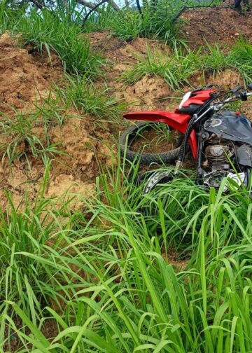 Colisão entre carro e motocicleta é registrada na SE-245, em Riachuelo