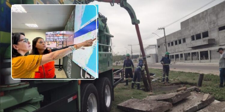 Prefeitura segue atuando para minimizar os impactos das chuvas em Aracaju