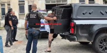 Policial Penal suspeito de matar namorada dentro de hotel recebe alta e é levado para o presídio