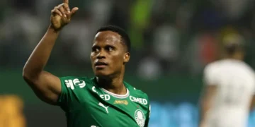 Palmeiras vence Botafogo e assume liderança do Brasileirão