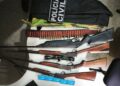 Polícia apreende armas em investigação de maus-tratos a animal em Carira
