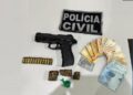 Delegacia Regional de Estância prendee casal por tráfico drogas e um homem em confronto