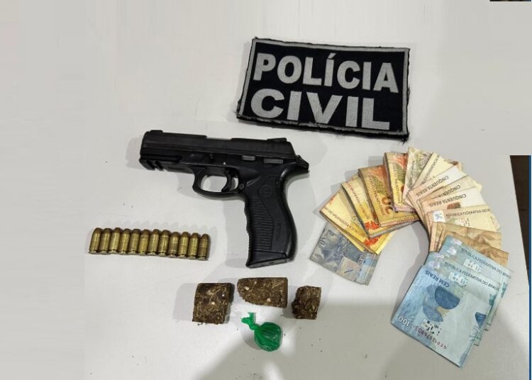 Delegacia Regional de Estância prendee casal por tráfico drogas e um homem em confronto