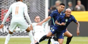 Seleção da França vence o Brasil por 2 x 1 em amistoso nos EUA