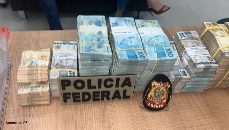 Polícia Federal apreende  R$ 719 Mil Reais em espécie no município de Itabaiana/SE
