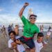 Surfista sergipano Cláudio Tady vence etapa do Brasileiro Master em Aracaju