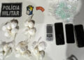 PM prende três suspeitos de tráfico e apreende cocaína em Estância