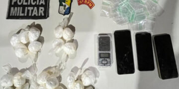 PM prende três suspeitos de tráfico e apreende cocaína em Estância