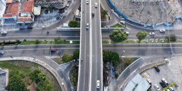 Prefeitura altera trânsito na região do viaduto da Hermes Fontes a partir de segunda-feira, 13