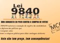 Lei 9840 que combate a corrupção eleitoral completa 27 anos, antes das eleições de 2026