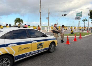 SMTT realiza operação especial de trânsito durante Ultramaratona em Aracaju
