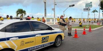 SMTT realiza operação especial de trânsito durante Ultramaratona em Aracaju