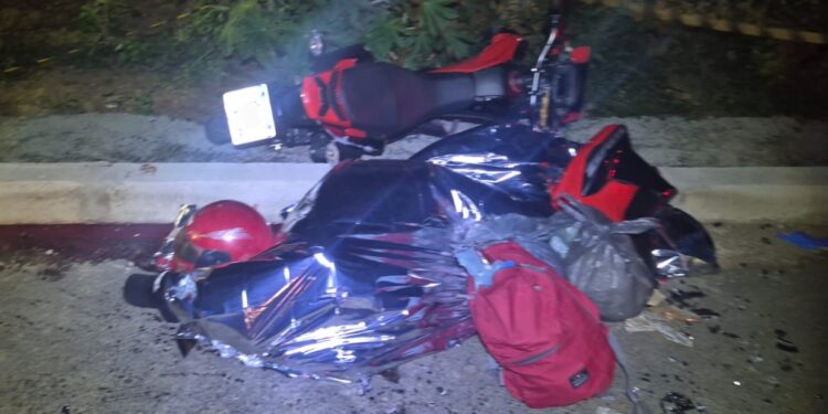 Motociclista morre após colidir na traseira de veículo na SE-325, em Nossa Senhora da Glória