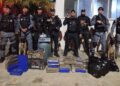 Polícia apreende cerca de 100 kg de maconha em área de mata em Laranjeiras