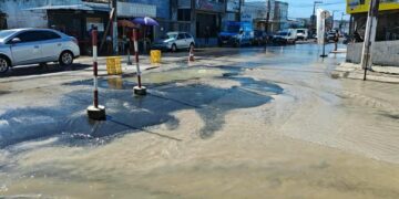 SMTT realiza operação de trânsito durante obra emergencial no Siqueira Campos