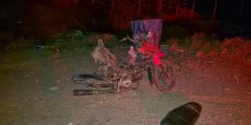 Colisão traseira deixa motorista gravemente ferido na Rodovia SE-100, em Itaporanga d’Ajuda