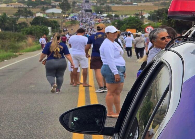 Polícia Militar mobiliza 260 agentes para a Peregrinação de Divina Pastora