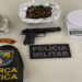 Polícia apreende drogas e simulacro de arma de fogo em Nossa Senhora do Socorro