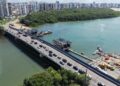 Prefeitura de Aracaju realiza concretagem da Ponte Godofredo Diniz neste domingo, 18