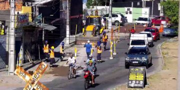 SMTT informa desvio temporário na Avenida Maranhão para obra da Iguá nesta quarta-feira, 14